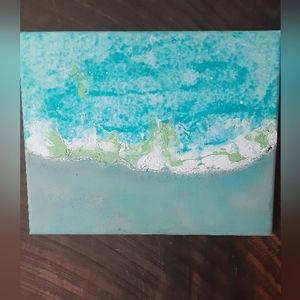 Painting...acrylic and glue